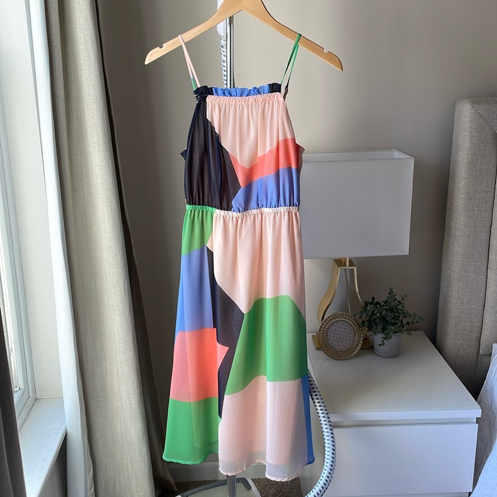 Colorblock Dress